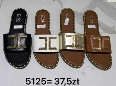 Klapki damskie 7ALB5125.KOLORDOWYBORU (36/41,12par)