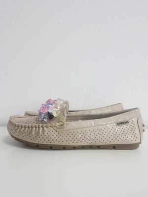 Balerinki damskie 7AHH707-17.BEIGE (36/41,12par)