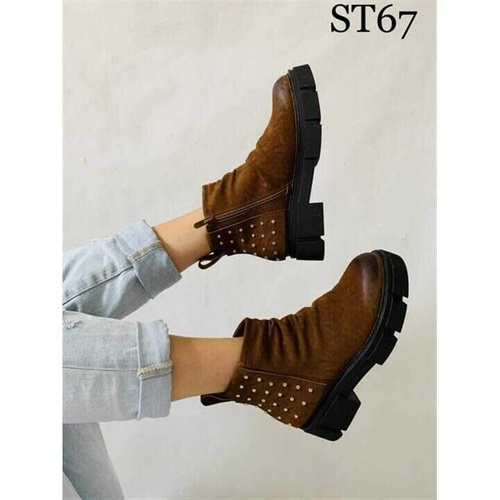 Botki damskie 7AST67.CAMEL (36/41,12par)