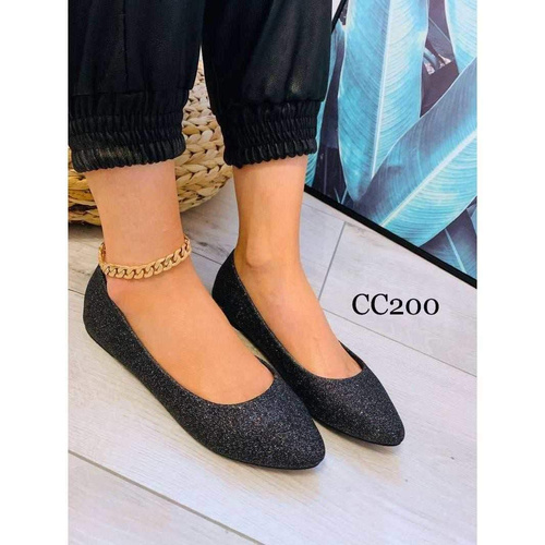 Balerinki damskie CC200.BLACK (36/41,12par)