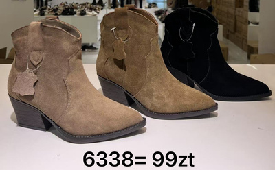 Botki damskie 6338A.KOLORDOWYBORU (36/41,12par)
