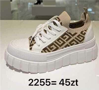 Buty sportowe damskie 7A2255.WHITE (36/41,12par)