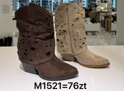 Botki damskie 7AM1521.KOLORDOWYBORU (36/41,12par)