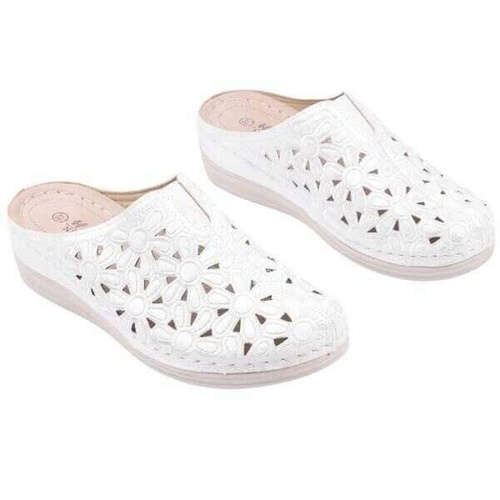 Klapki damskie DE990-7.SILVER (36/41,12par)