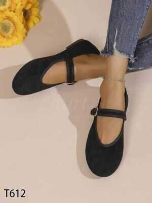 Balerinki damskie 7AT612.BLACK (36/41,12par)