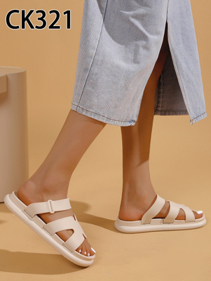 Klapki damskie CK321.BEIGE (36/41,12par)