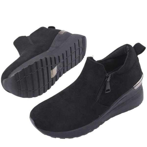 Botki damskie B897-5.BLACK/BLACK (36/41,12par)