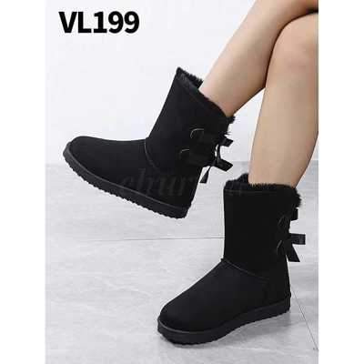 Botki damskie 7AVL199.BLACK (36/41,12par)