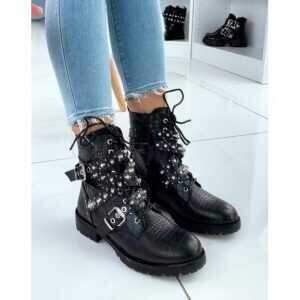 Botki damskie  7AJ992.BLACK  (36/41,12par)