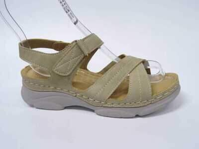 Sandały damskie 7A8098-3.BEIGE (36/42,12par)