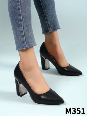 Czółenka damskie M351.BLACK (36/41 12par)