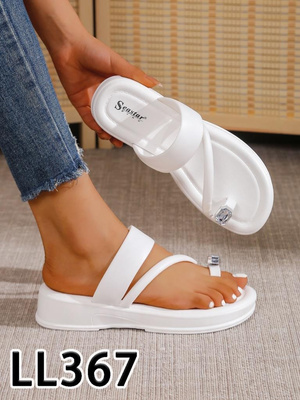 Klapki damskie 7ALL367.WHITE  (36/41,12par)