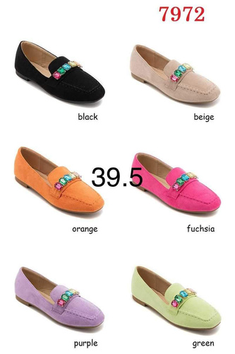 Balerinki damskie 7A7972.ORANGE (36/41,12par)