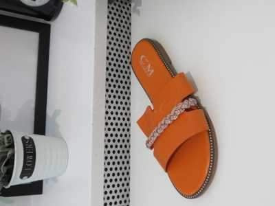 Klapki damskie 7A5116.ORANGE (36/41,12par)