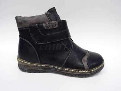 Botki damskie 7A8703-9.BLACK Ocieplane (36/41,12par)