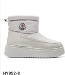 Botki damskie ocieplane HY852-8.BEIGE (36/41,12par)