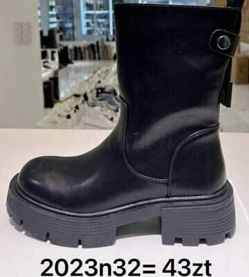 Botki damskie 7A2023N32.BLACK (36/41,12par)
