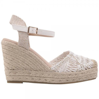 Sandały damskie F206-6.WHITE (36/40,8par)