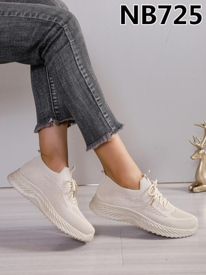 Buty sportowe damskie NB725.BEIGE (36/41,12par)