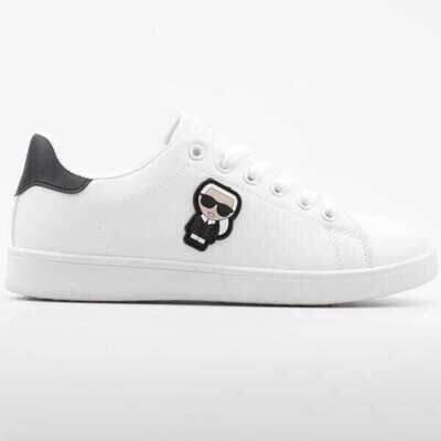 Buty sportowe damskie 7AB1244-2.WHITE/BLACK (36/41,12par)