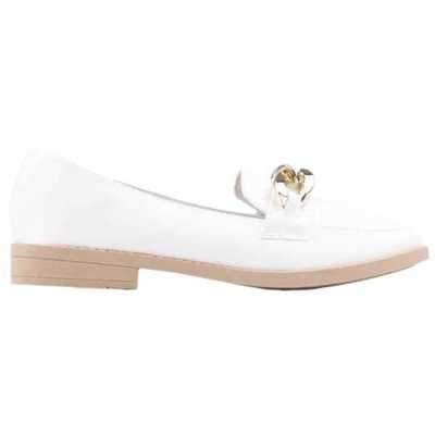 Balerinki damskie SK02-3.WHITE (36/41,12par)