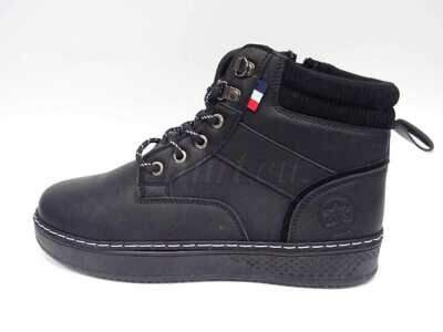 Trzewiki męskie 9A23A3-1.BLACK (41/46,12par)