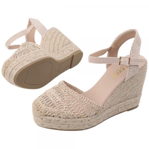 Sandały damskie F206-2.BEIGE (36/40,8par)