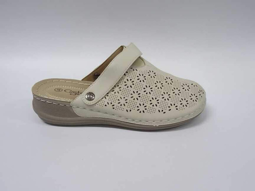 Klapki damskie 7AC2323.BEIGE (36/42,12par)