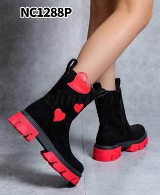 Botki damskie 7ANC1288.BLACK (36/41,12par)