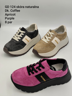 Buty sportowe damskie   7AGD124.KOLORDOWYBORU (36/41,8par)