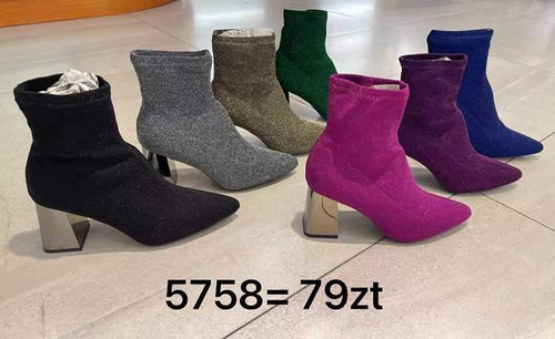 Botki damskie 7A5758.KOLORDOWYBORU (36/41,12par)
