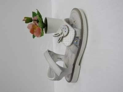 Sandały dziewczęce 3AZ31.WHITE (26/31,12par)