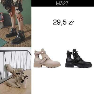 Botki damskie 7AM327.BLACK (36/41,12par)