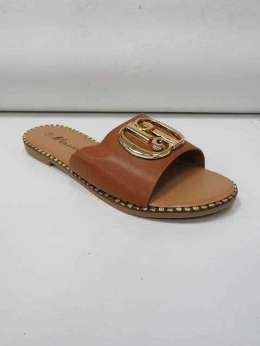 Klapki damskie 7ACE0521-6.BROWN (36/41,12par)