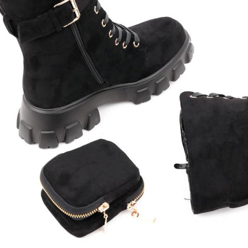 Botki damskie RM16-1.BLACK (36/40,8par)