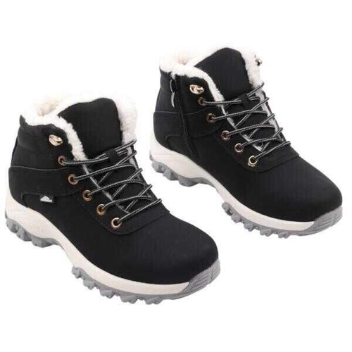 Trzewiki damskie B2050-1.BLACK/GOLD (36/41,8par)