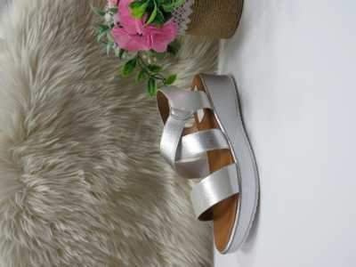 Sandały damskie 7ABD16-6.SILVER (36/41,12par)