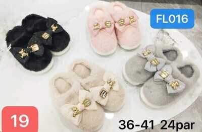 Kapcie damskie 7AFL016.MIX (36/41,24par)