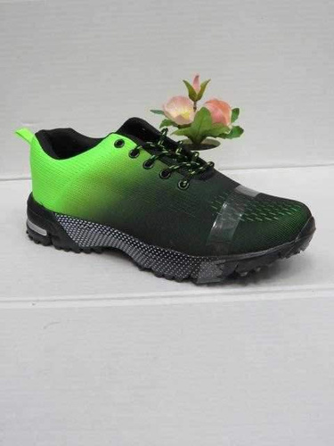 Buty sportowe męskie 9AHL22116-13.BLACK/GREEN (41/46,12par)