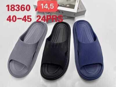 Klapki męskie 9A18360.MIX (40/45,24par)