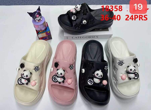 Klapki damskie 7A18358.MIX  (36/40,24par)