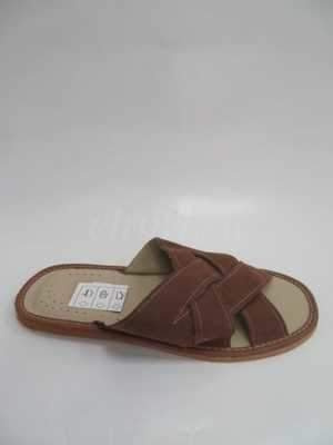 Kapcie męskie 9A56A02.BROWN (40/45,10par)