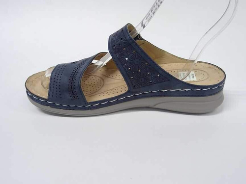 Klapki damskie 7AW6199-11.NAVY (36/42,12par)