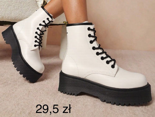 Botki damskie 7ABM261.WHITE (36/41,12par)