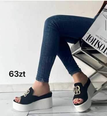 Klapki damskie 7A6688-11.BLACK (36/41,12par)