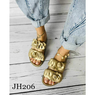 Klapki damskie 7AJH206.GOLD (36/41,12par)