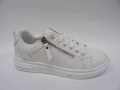 Buty sportowe damskie  7A3704-3.WHITE  (36/41,12par)