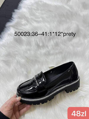 Półbuty damskie 7A50023.BLACK (36/41,12par)