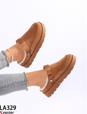 Kapcie damskie LA329.CAMEL (36/41,12par)