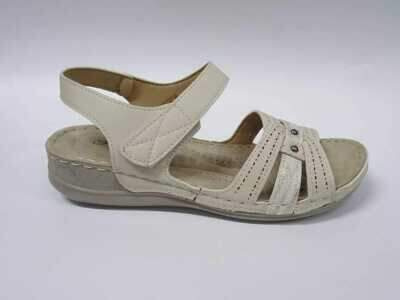 Sandały damskie 7A21004-4.BEIGE (36/42,12par)